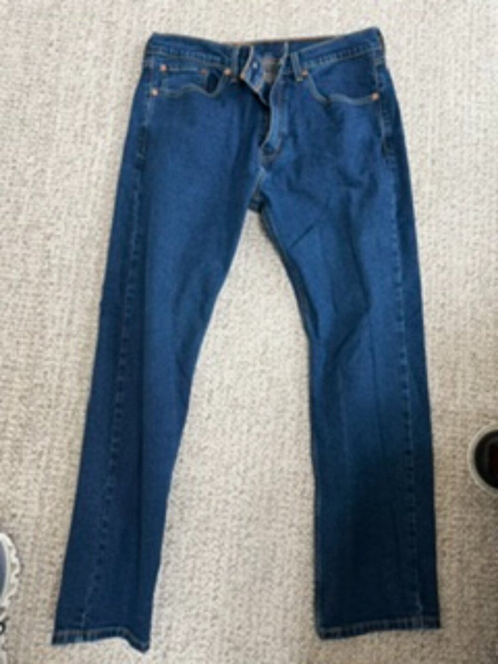 Classic Blue Denim Levi's 505 Jeans